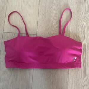 Gymshark Pink Bandeau Bra - Women's XL